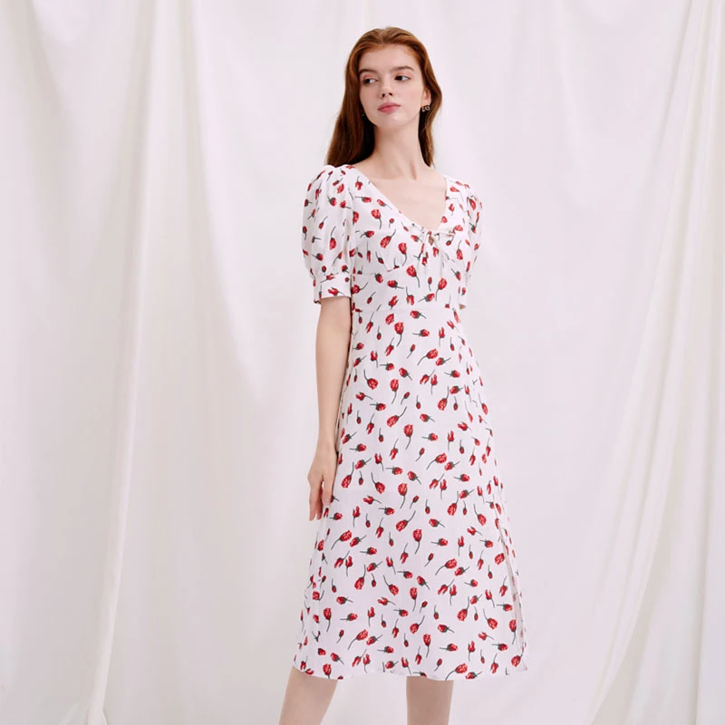 Everette连衣裙 - 玫瑰印花  | Everette Dress - Rose Print 商品