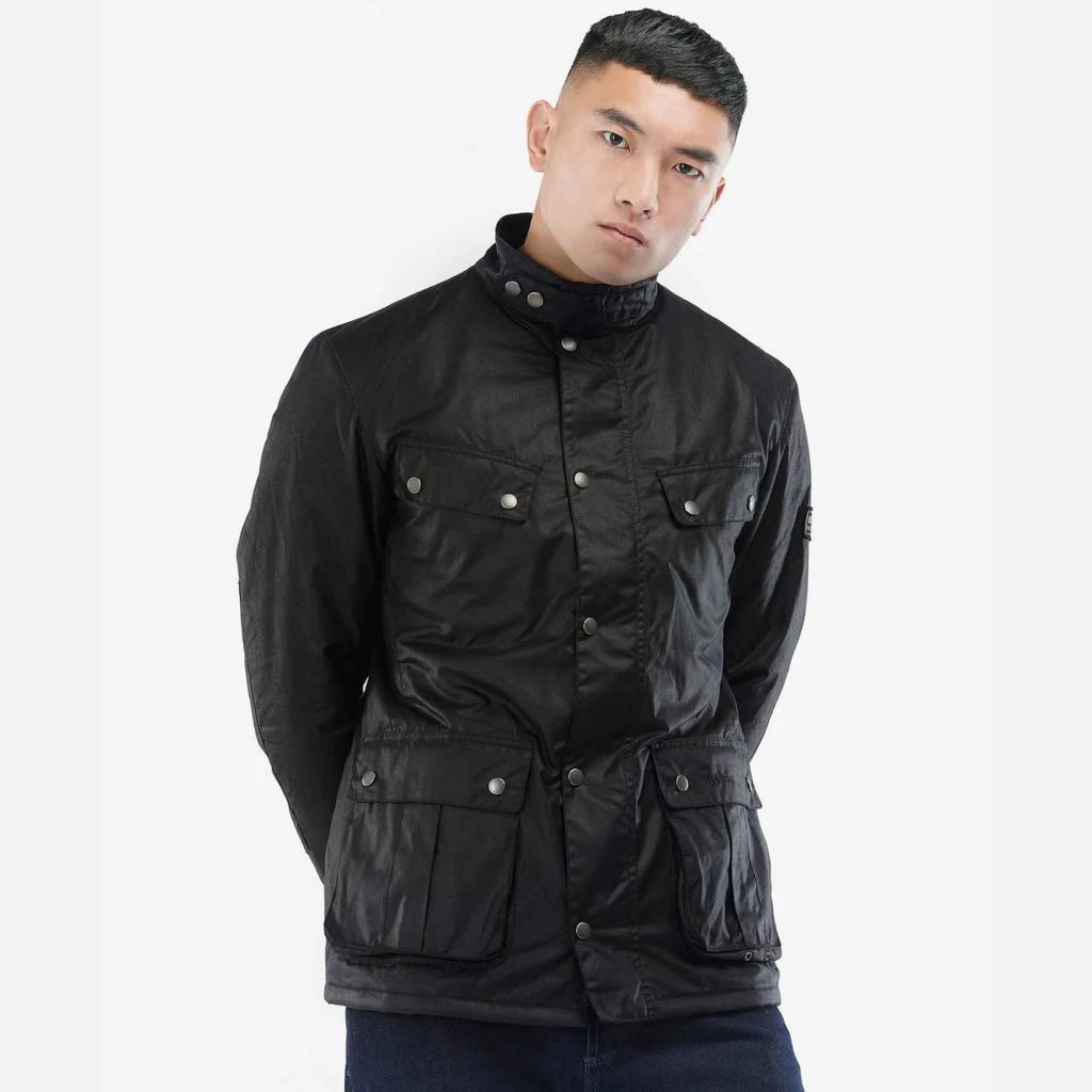 商品Barbour|Barbour International Tourer Duke Wax Cotton Jacket,价格¥1467,第1张图片