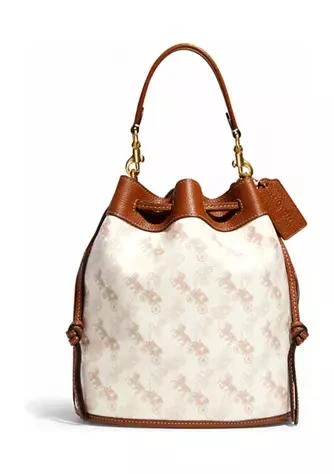 商品Coach|Field Bucket Bag With Horse And Carriage Print,价格¥2623,第1张图片