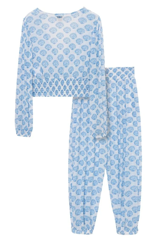 商品Habitual|Kids' Long Sleeve Cover-Up Top & Pants Set,价格¥213,第2张图片详细描述