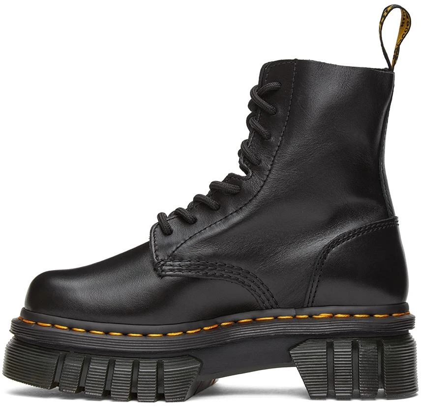 商品Dr. Martens|Black Audrick Nappa Platform Boots,价格¥1343,第3张图片详细描述