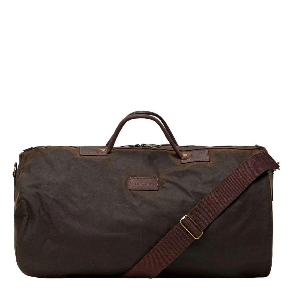 商品Barbour|Barbour Wax Holdall Bag - Olive,价格¥1140,第1张图片