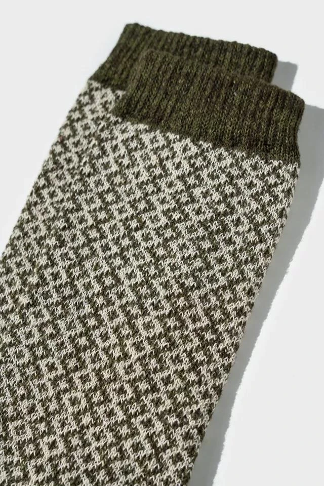 商品PAPER PROJECT|PAPER PROJECT Recycled Wool Mix Jacquard Socks,价格¥83,第3张图片详细描述
