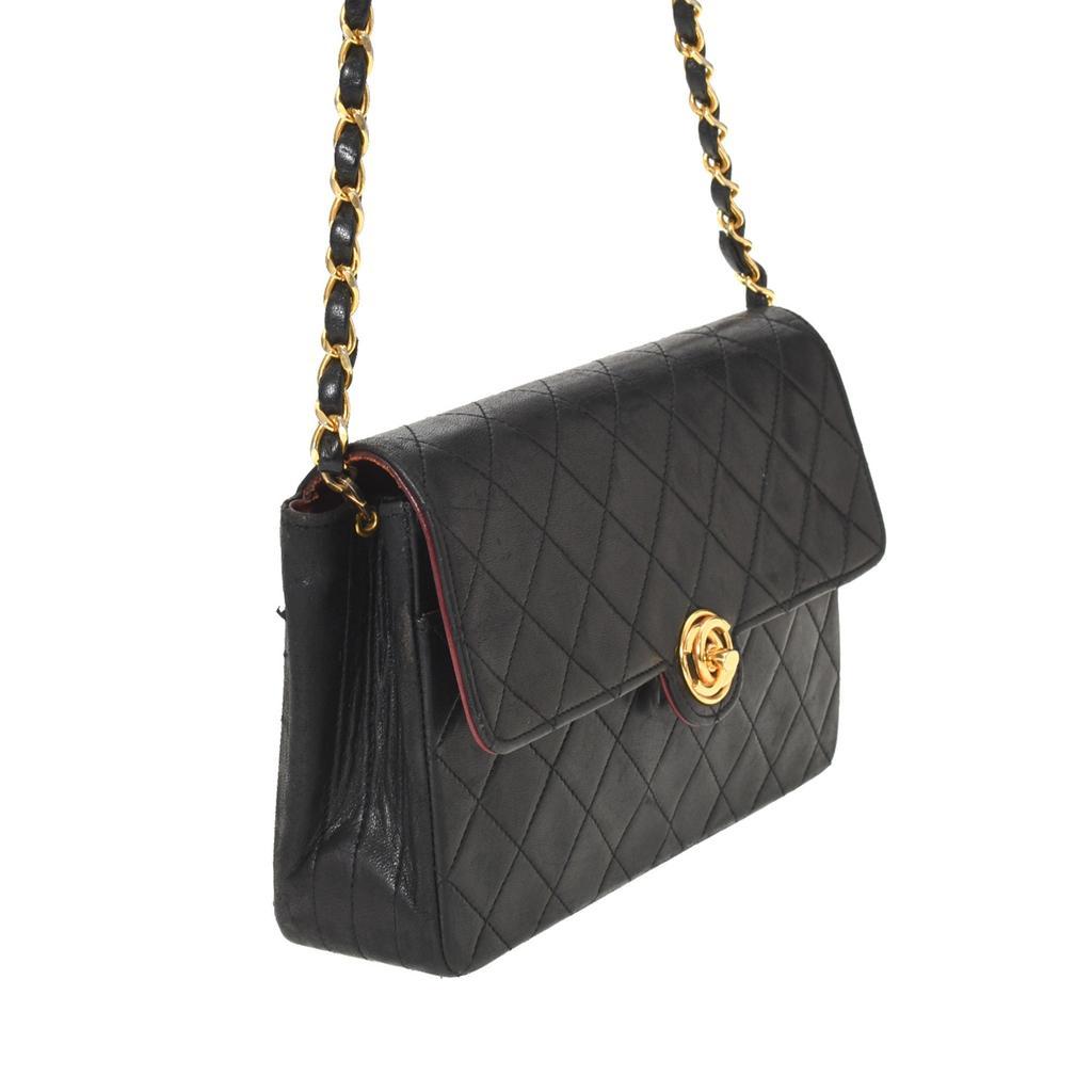 商品[二手商品] Chanel|CC Logo Chain Shoulder Bag,价格¥23222,第6张图片详细描述