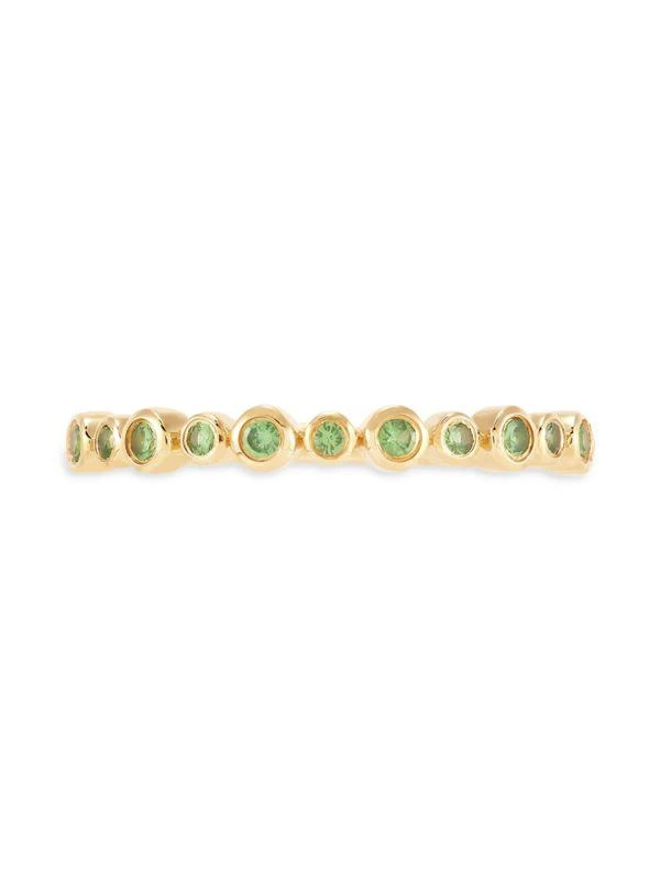 商品Saks Fifth Avenue|14K Yellow Gold & Round Tsavorite Ring,价格¥2506,第2张图片详细描述