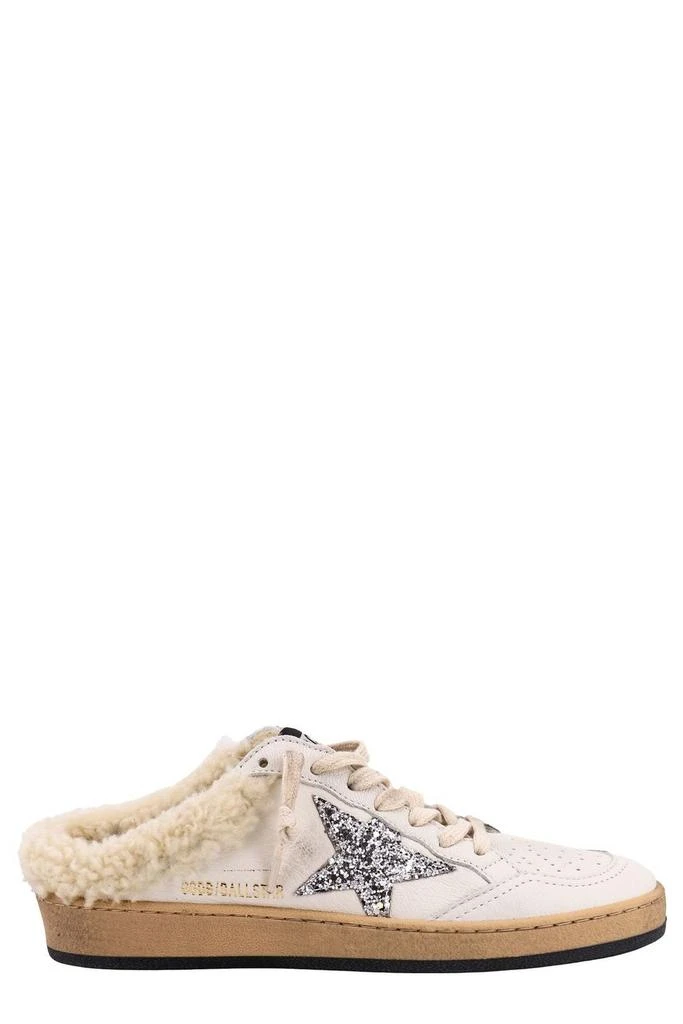 商品Golden Goose|Golden Goose Deluxe Brand Ball Star Sabot Lace-Up Sneakers,价格¥4104,第1张图片