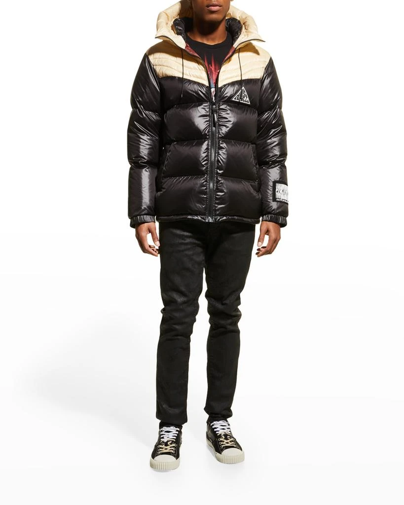 商品Just Cavalli|Men's Colorblock Puffer Jacket,价格¥4150,第3张图片详细描述