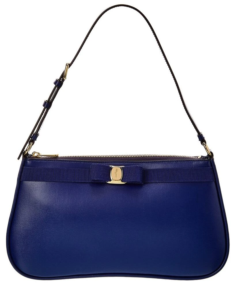 商品Salvatore Ferragamo|Salvatore Ferragamo Vara Bow Small Leather Shoulder Bag,价格¥10641,第1张图片
