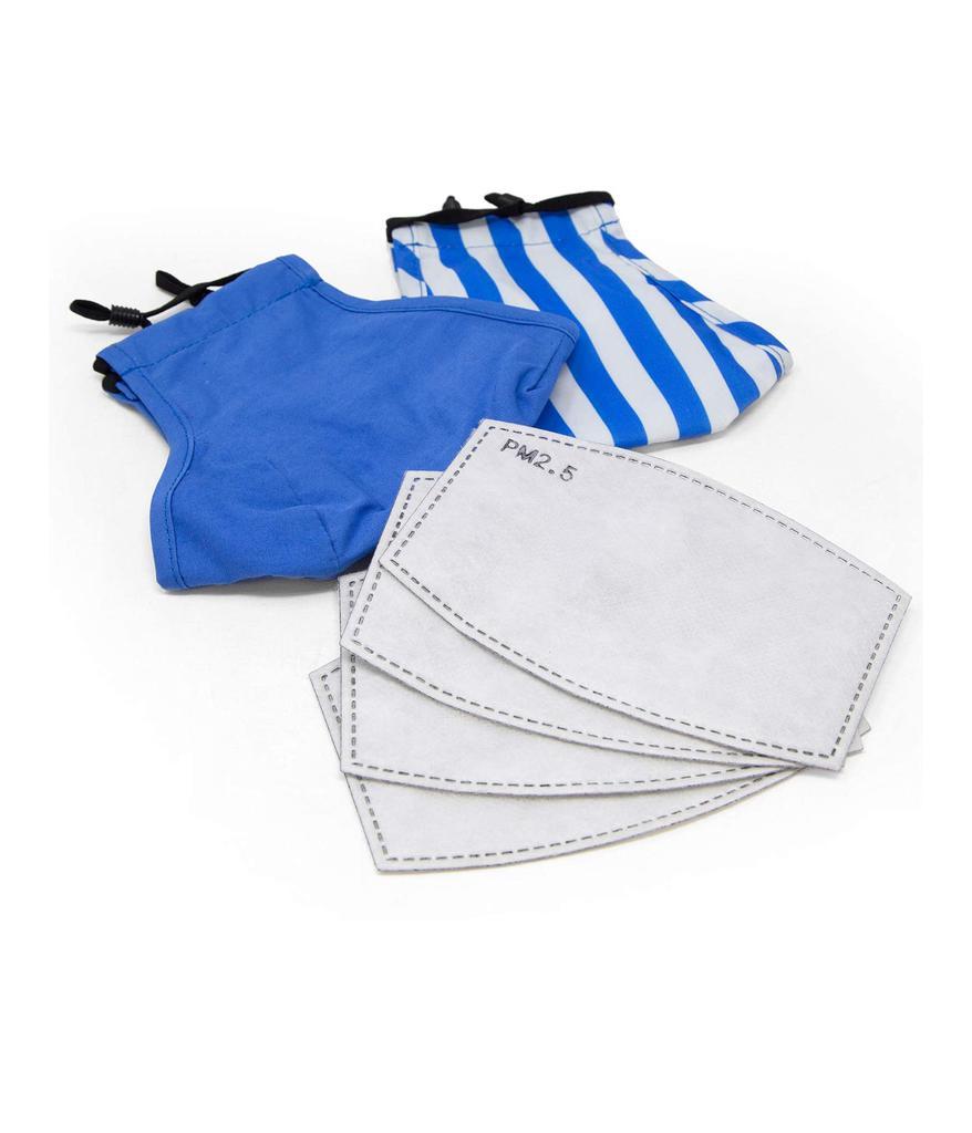 商品Nautica|Goals 2 Face Masks 4 Carbon Filter Safety Kit with Wristlet Bag,价格¥142,第4张图片详细描述