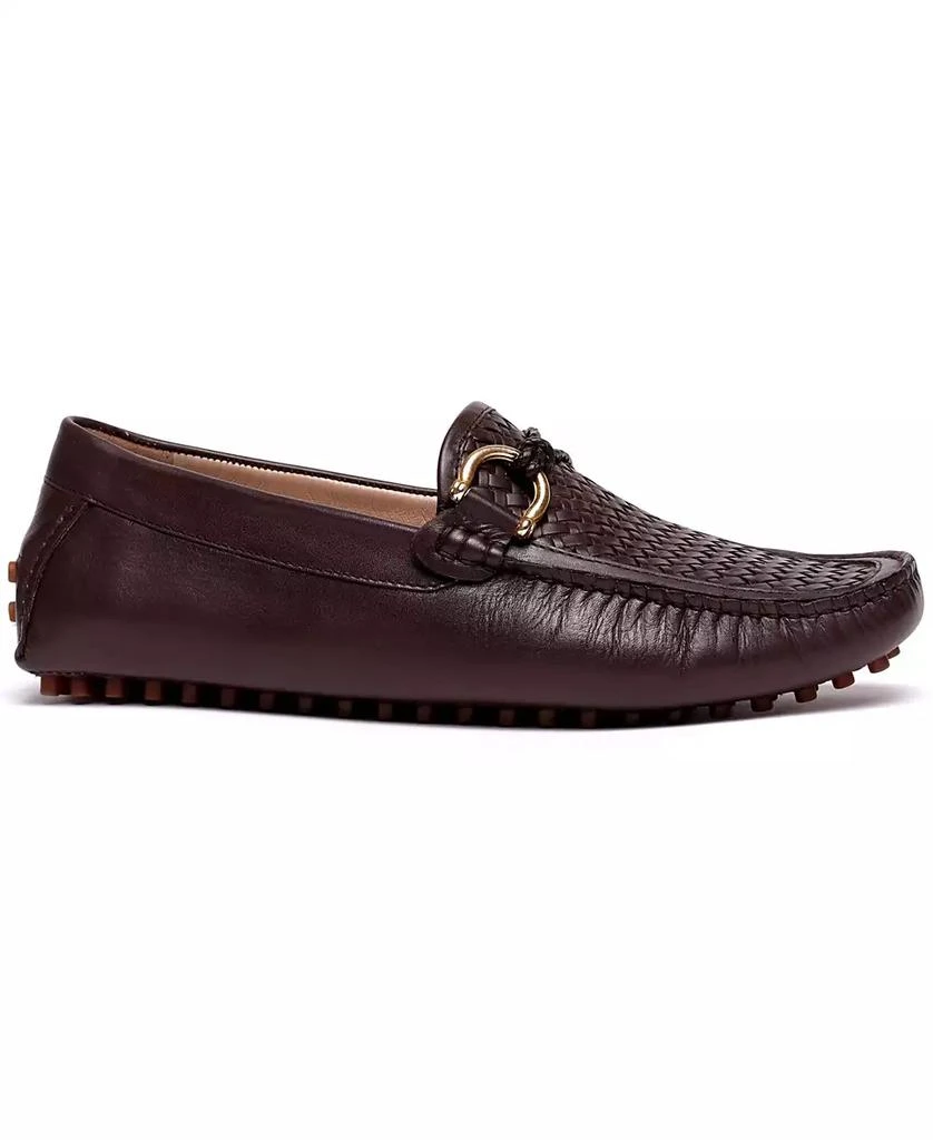 商品CARLOS by Carlos Santana|Men's Malone Interweave Leather Slip-On Driving Loafers,价格¥793,第2张图片详细描述