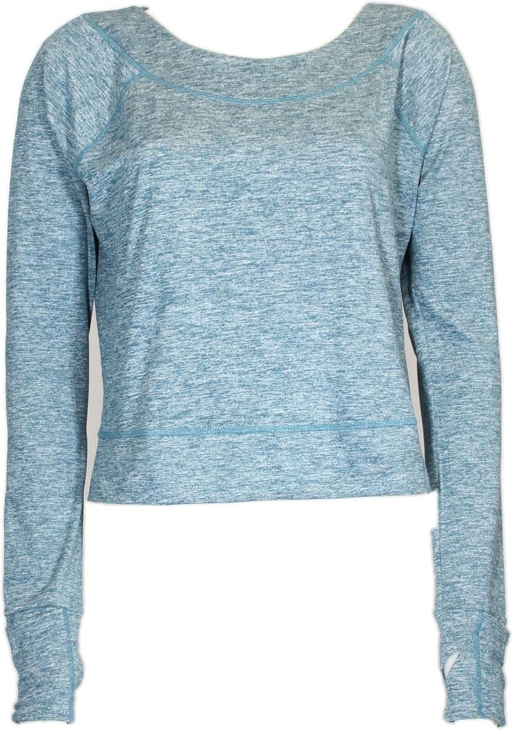 ASX Lux Scoop Neck Long Sleeve Pullover Shirt商品第1张图片规格展示