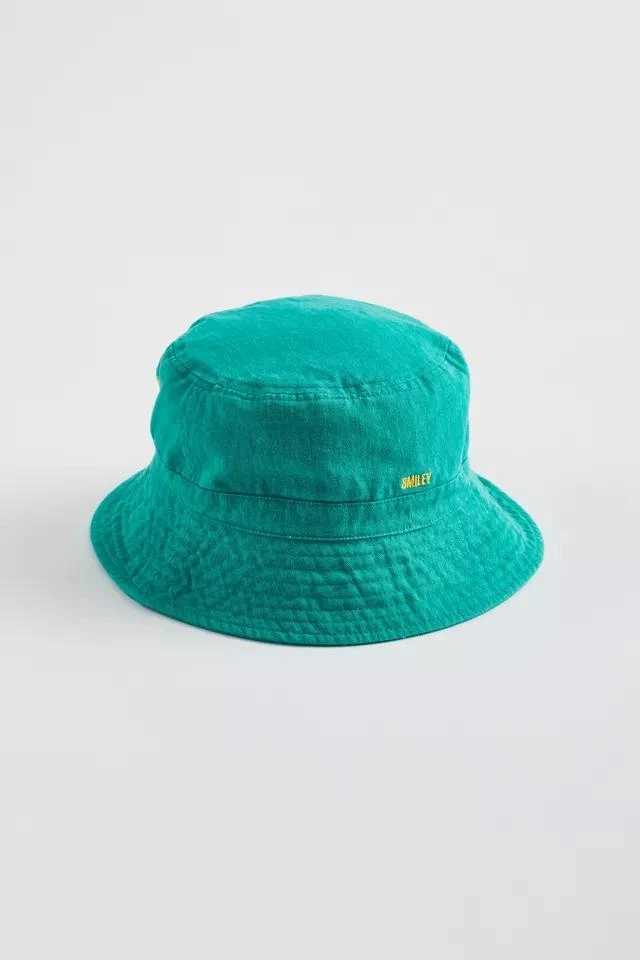 商品iets frans|iets frans… X Smiley Chainstitch Embroidered Bucket Hat,价格¥114,第4张图片详细描述