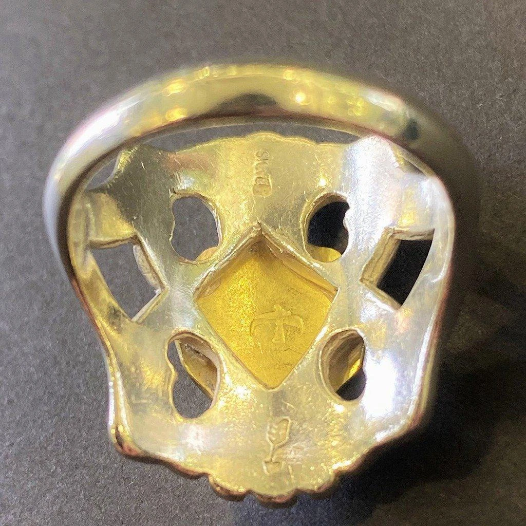 商品Native Feather|Goros Cast Ring With 18K Gold,价格¥7196,第4张图片详细描述