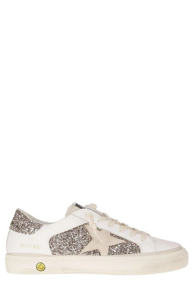 商品Golden Goose|Golden Goose Kids N May Star Glittered Sneakers,价格¥1152,第1张图片