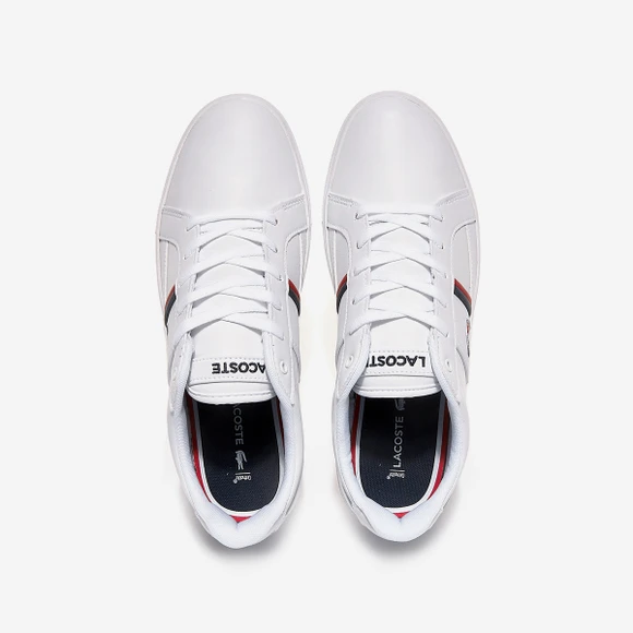 【Brilliant|包邮包税】法国鳄鱼 EUROPA TRI1 SMA 男生  运动鞋 SNEAKERS  7-39SMA0031 WHT/NVY/RED 商品