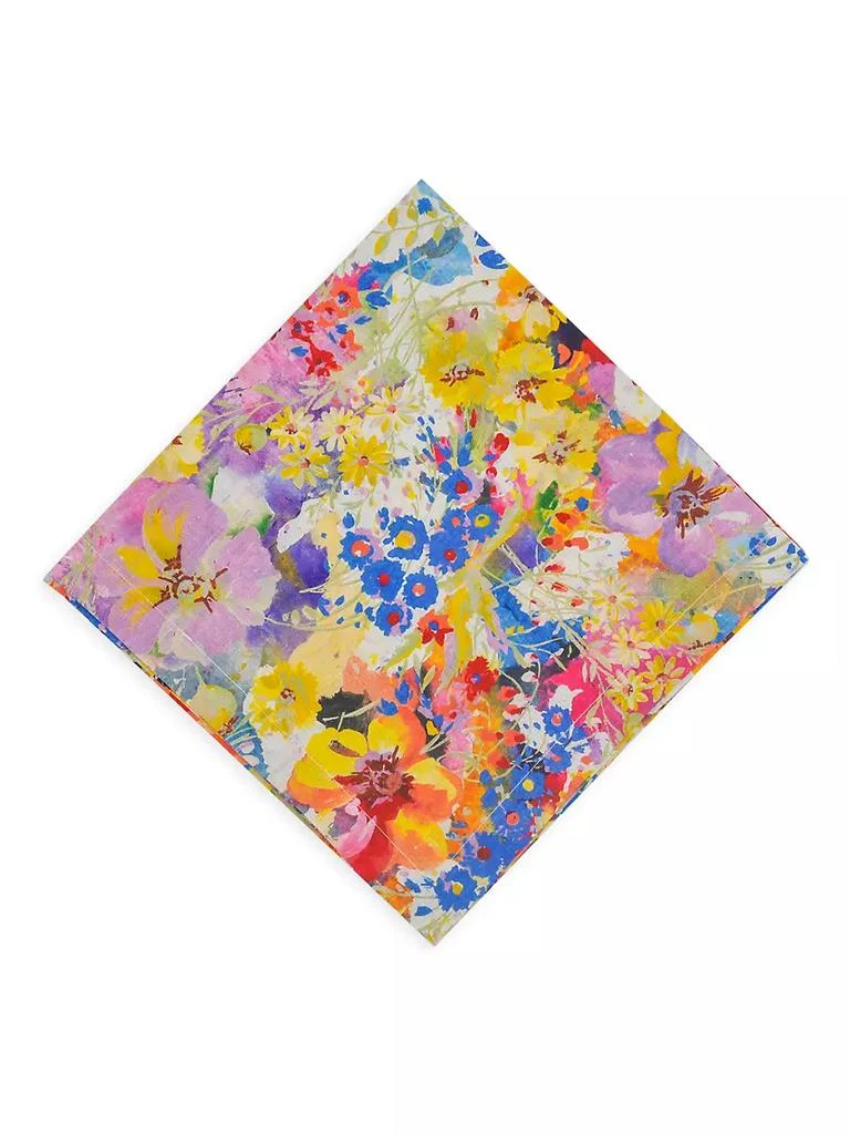 商品Tina Chen Designs|Florals Summer Garden 4-Piece Napkins Set,价格¥1007,第3张图片详细描述