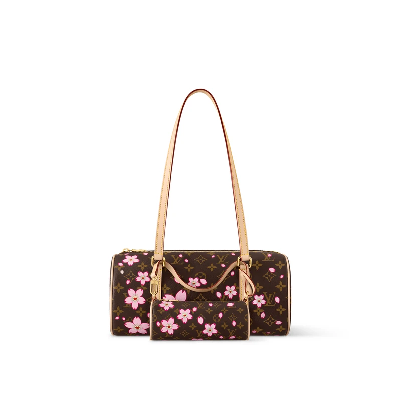 商品Louis Vuitton|LV/路易威登 女士棕色老花帆布手提包,价格¥25790,第1张图片