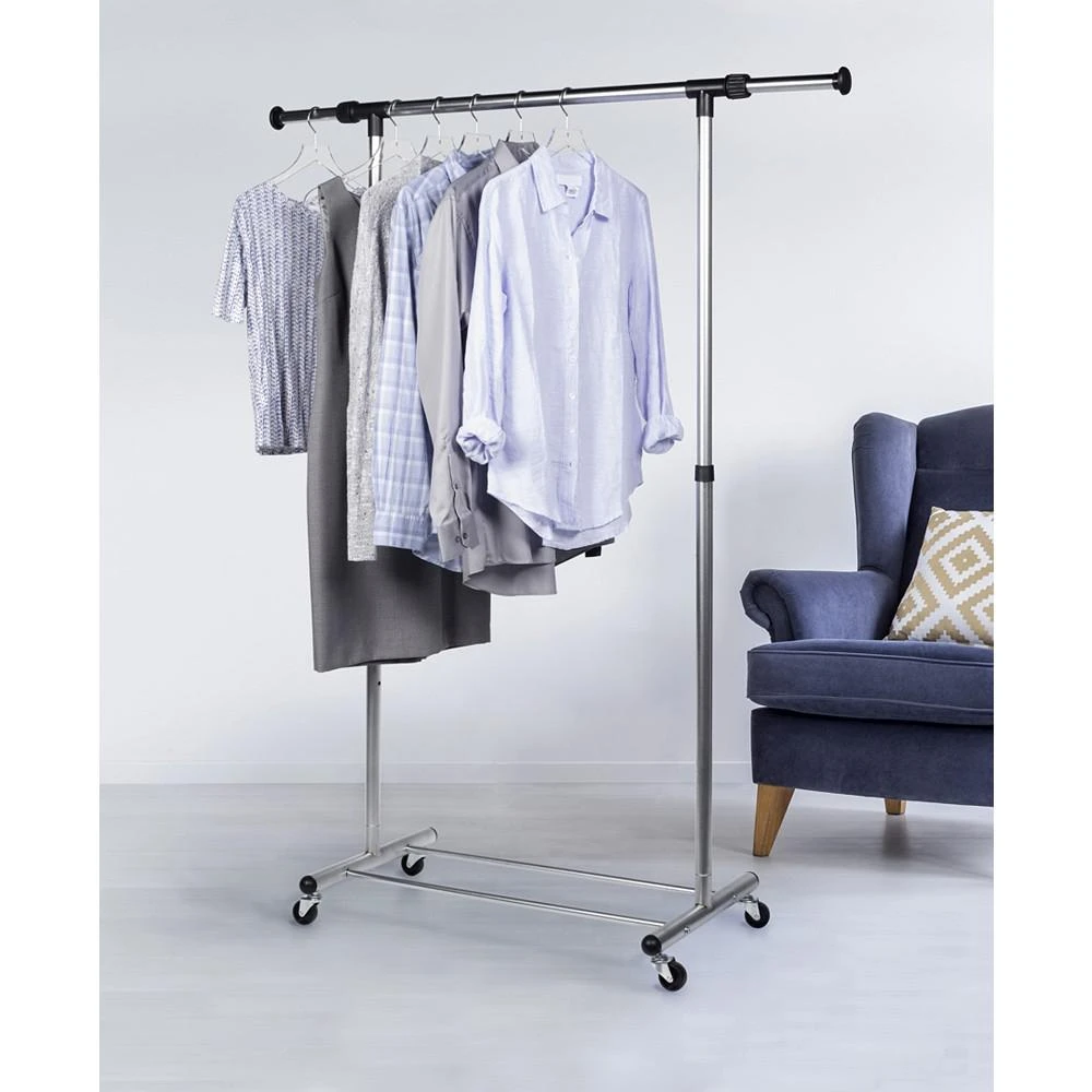 商品Richards Homewares|Home Solution Frosty Rolling Garment Rack,价格¥581,第2张图片详细描述
