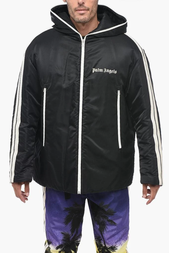 商品Palm Angels|Palm Angels Contrasting Band TAPE Padded Jacket,价格¥4698,第1张图片