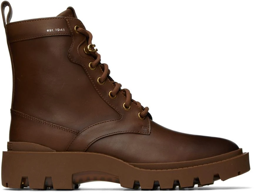 商品Coach|Brown Citysole Boots,价格¥881,第1张图片