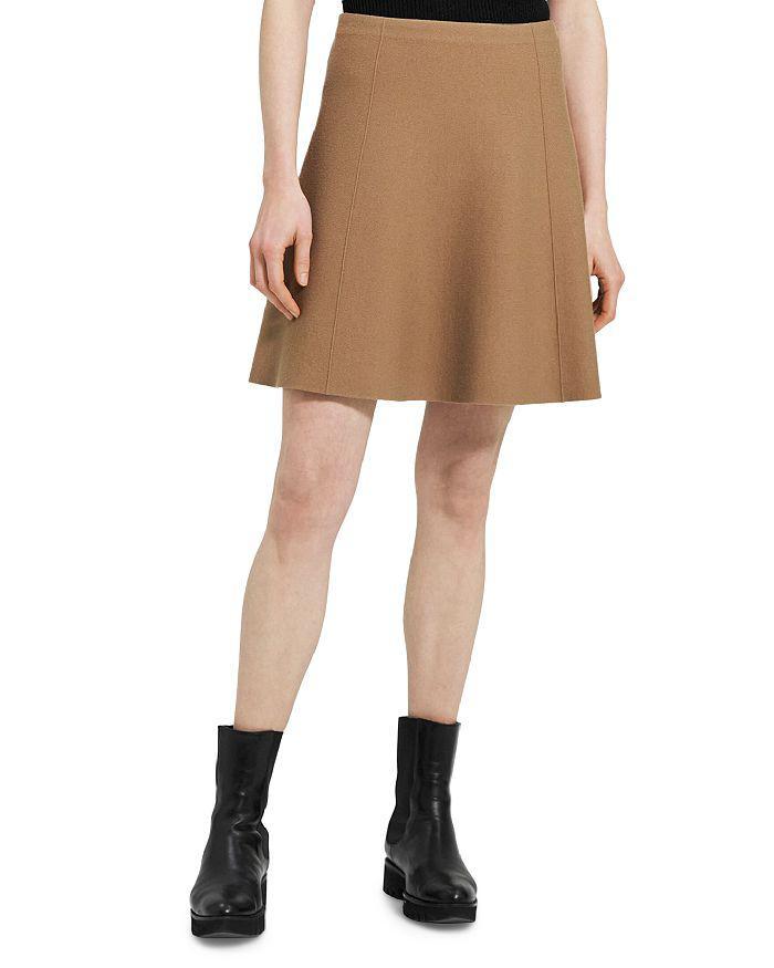 商品Theory|Wool A Line Skirt,价格¥1349,第3张图片详细描述