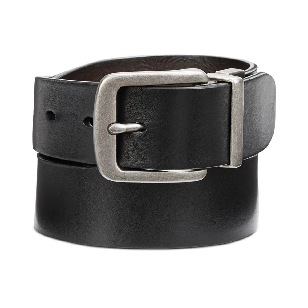 商品Perry Ellis|Men's Cut-Edge Reversible Leather Belt,价格¥146,第1张图片