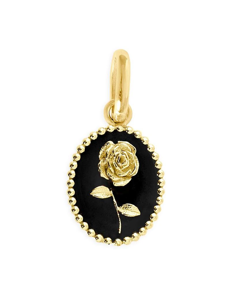 商品Gigi Clozeau|18K Yellow Gold Rose Pendant,价格¥2053,第1张图片