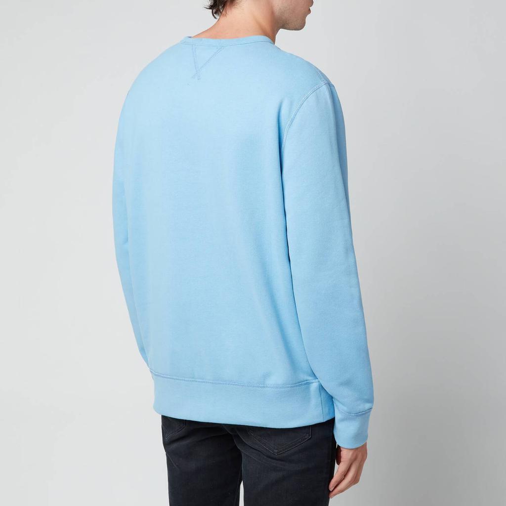 商品Ralph Lauren|Polo Ralph Lauren Men's Fleece Sweatshirt - Blue Lagoon,价格¥742,第4张图片详细描述