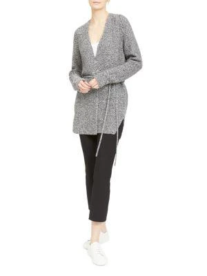 商品Theory|Malinka Mouline Cashmere Cardigan,价格¥1715,第5张图片详细描述