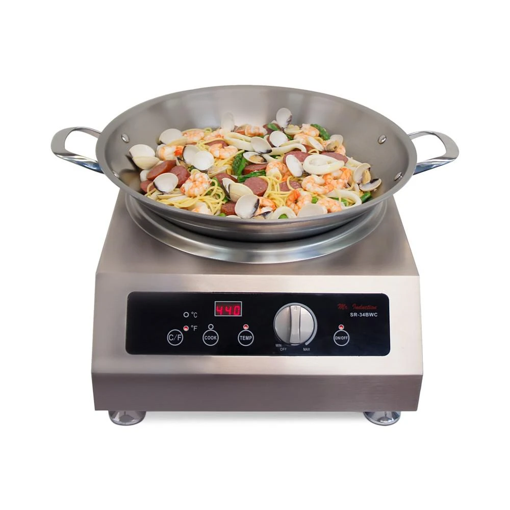 商品SPT Appliance Inc.|SPT SR-34BWC-400A Countertop Commercial Wok Range 220-240V & Wok,价格¥5672,第2张图片详细描述