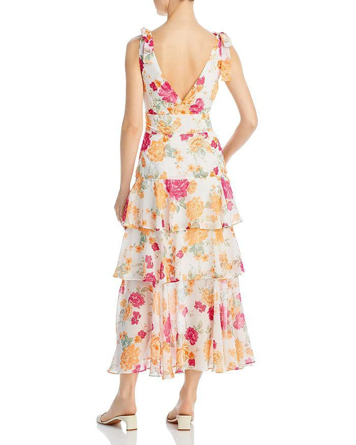 商品Wayf|Hampton Tiered Midi Dress,价格¥283,第2张图片详细描述