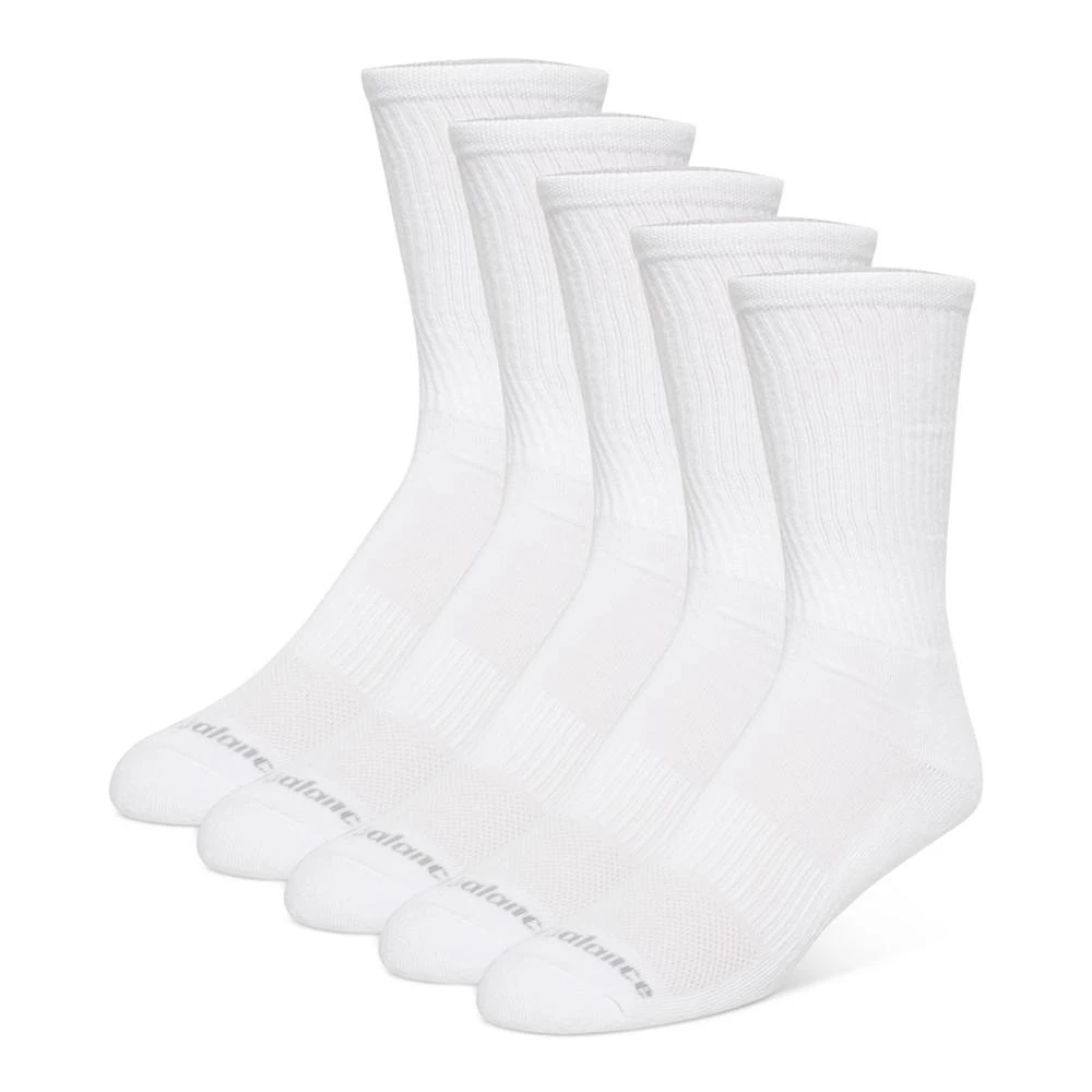 商品New Balance|Men's 5-Pk. Athletic Crew Socks,价格¥50,第1张图片