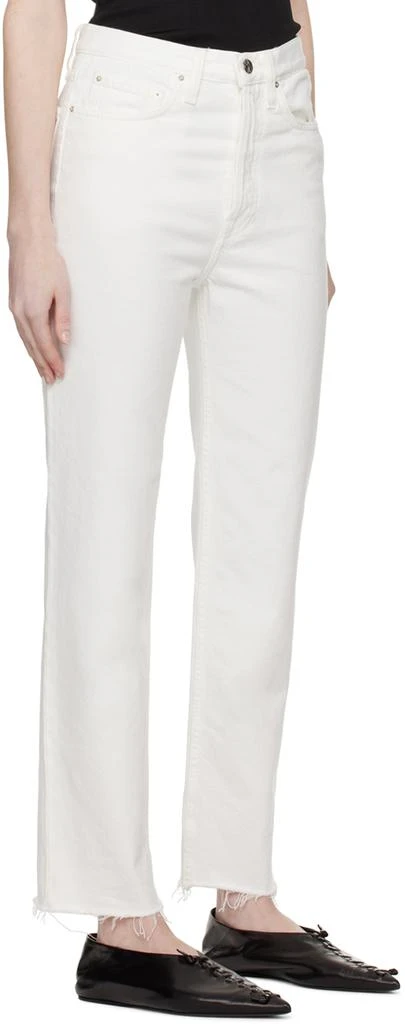 商品Totême|White Classic Cut Jeans,价格¥1606,第2张图片详细描述