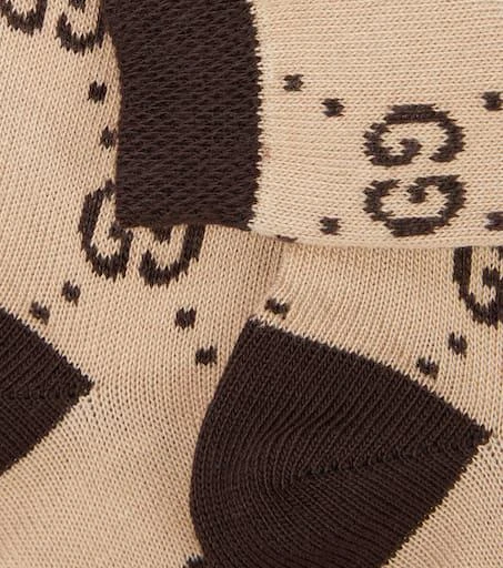 商品Gucci|Baby GG cotton-blend socks,价格¥598,第2张图片详细描述