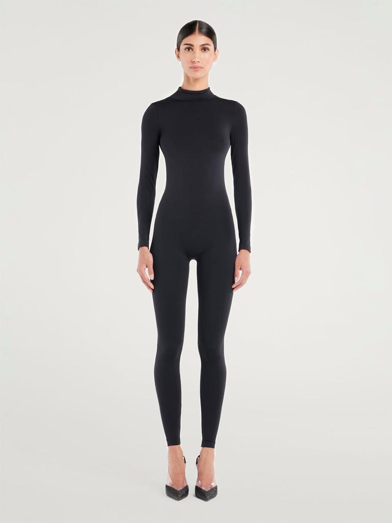 商品Wolford|Sergio Rossi Turtleneck Jersey Jumpsuit,价格¥5277,第1张图片