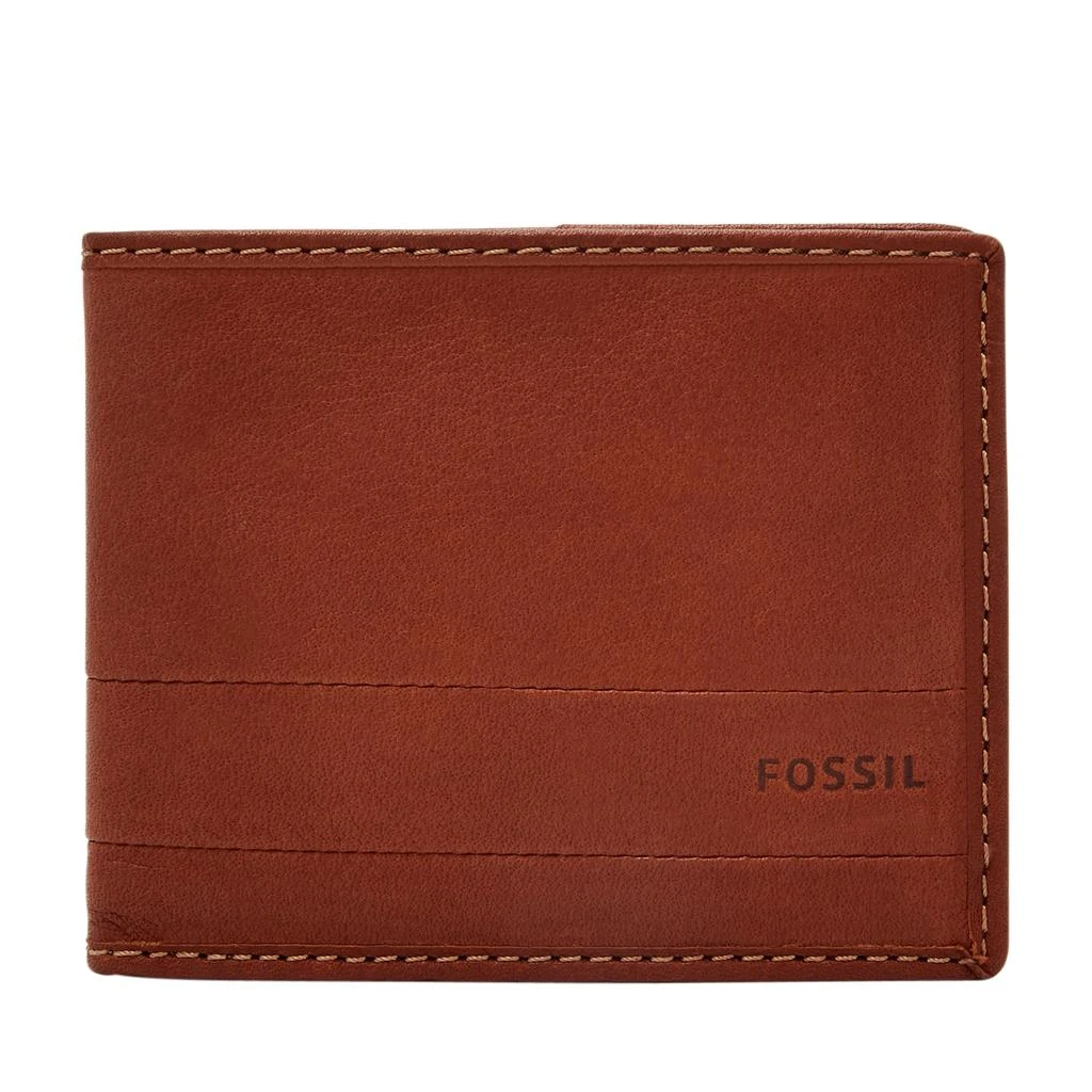 商品Fossil|Fossil Men's Lufkin Leather Bifold,价格¥180,第1张图片