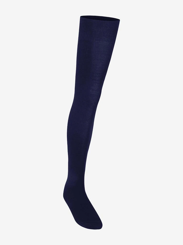 商品Zeco Schoolwear|Zeco Girls School Overknee Socks in Navy,价格¥60,第1张图片