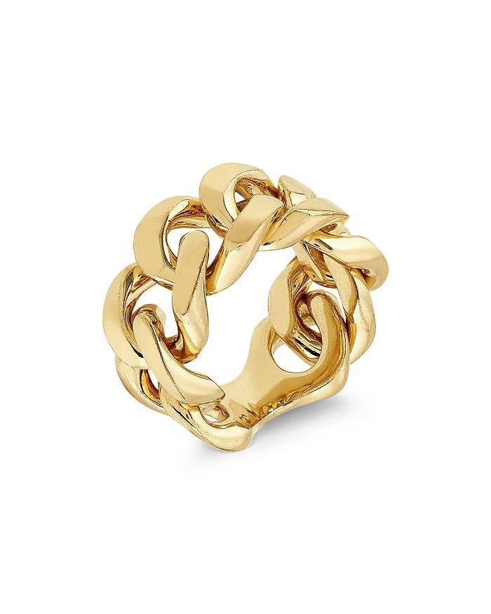 商品Alberto Amati|14K Yellow Gold Polished Link Statement Ring,价格¥11791,第1张图片