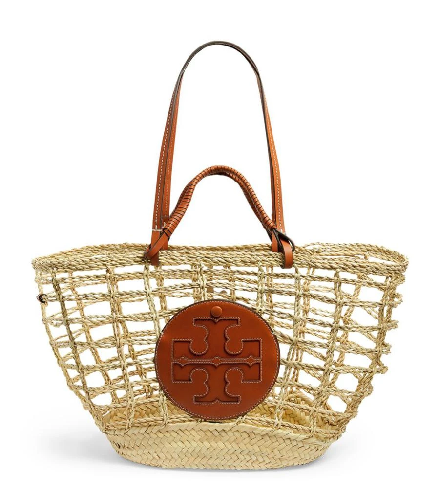 商品Tory Burch|Open-Weave Ella Tote Bag,价格¥5916,第1张图片