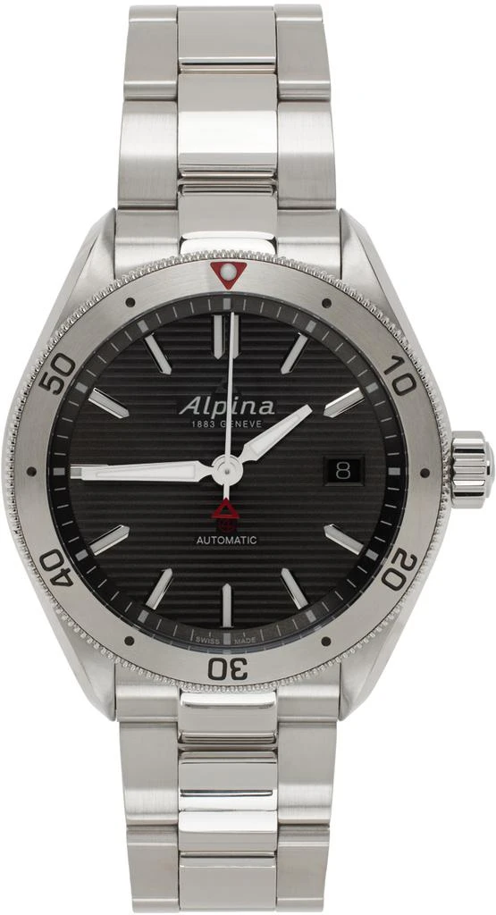 商品Alpina|Silver Alpiner 4 Automatic Watch,价格¥11566,第1张图片