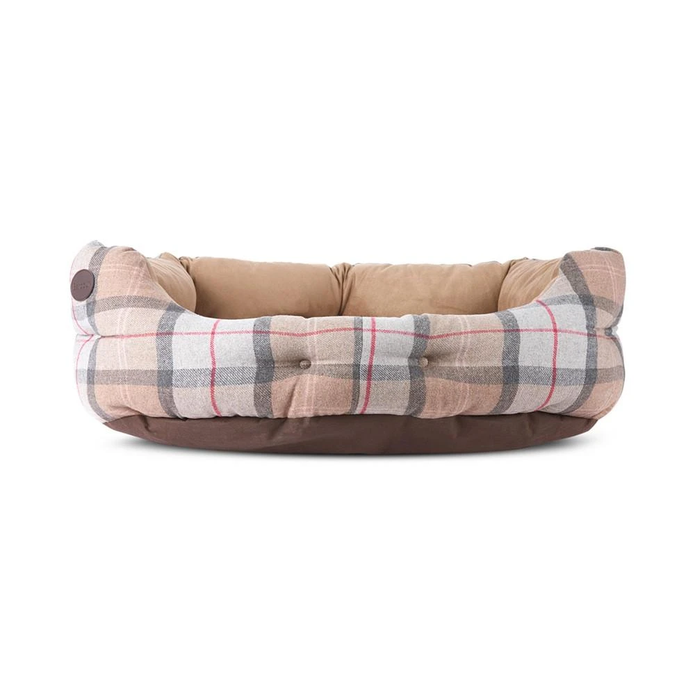 商品Barbour|Luxury Plaid Faux Removable Cushion Pet Bed,价格¥1265,第2张图片详细描述
