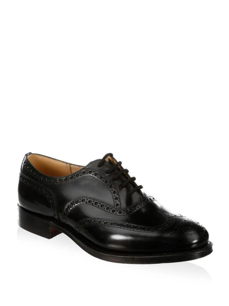 商品Church's|Brogued Leather Oxfords,价格¥5621,第1张图片