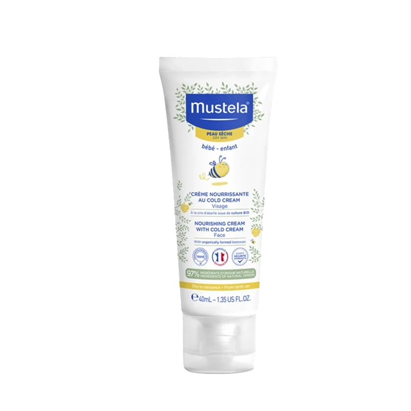 商品Mustela|Mustela妙思乐宝宝滋养修护冷霜40ml,价格¥131,第1张图片