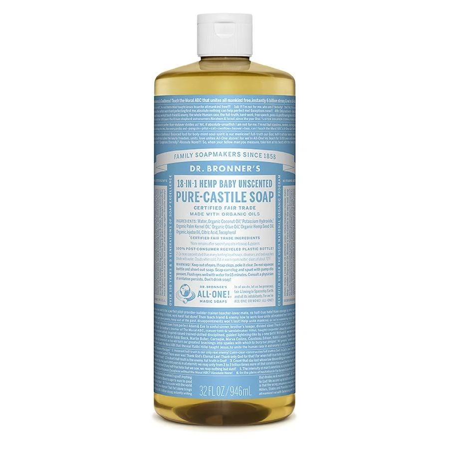 商品Dr. Bronner's|Castile Soap Unscented,价格¥167,第1张图片