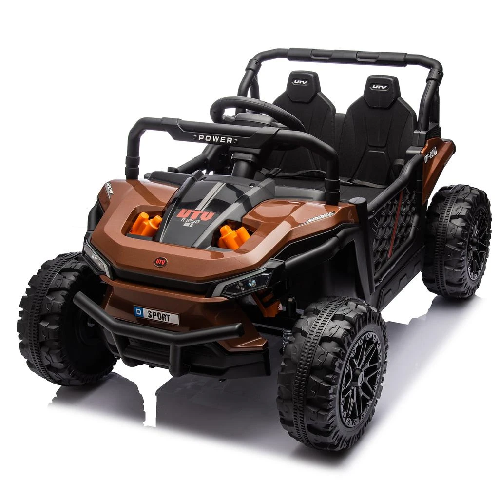 商品Streamdale Furniture|Streamdale Kids Electric Ride-On Car with Horn,价格¥1551,第5张图片详细描述
