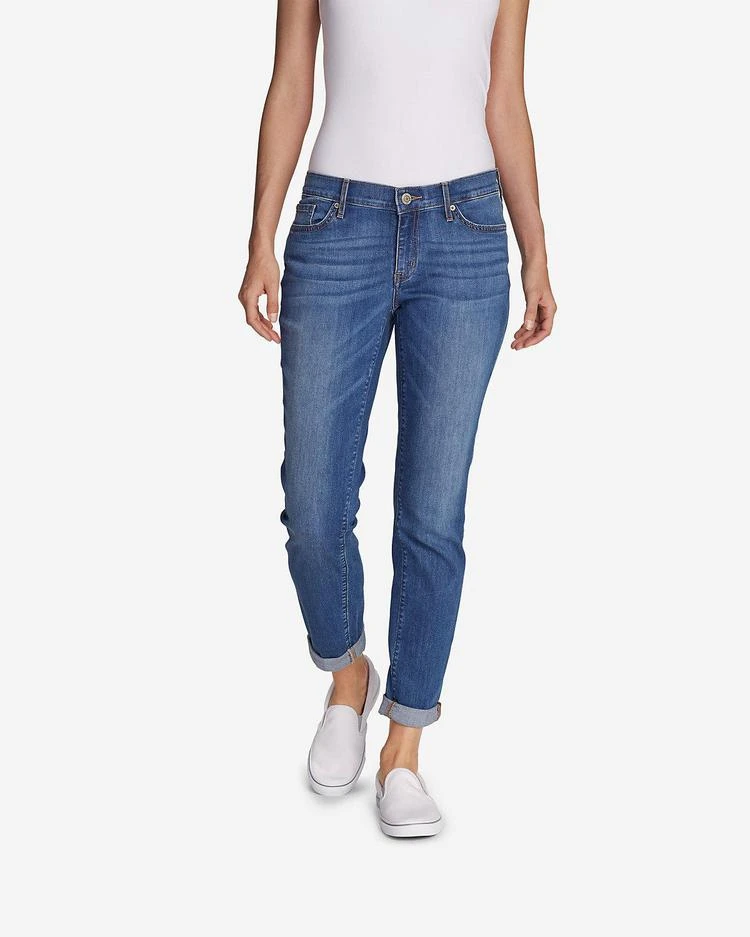 商品Eddie Bauer|Women&#39;s Elysian Boyfriend Slim Jeans,价格¥417,第1张图片