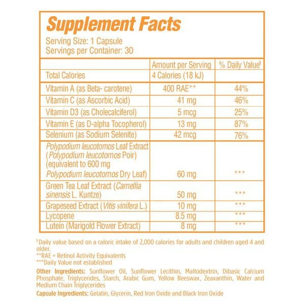 ISDIN SunISDIN Daily Antioxidant Skin Supplement with Vitamin D (30 capsules) 商品