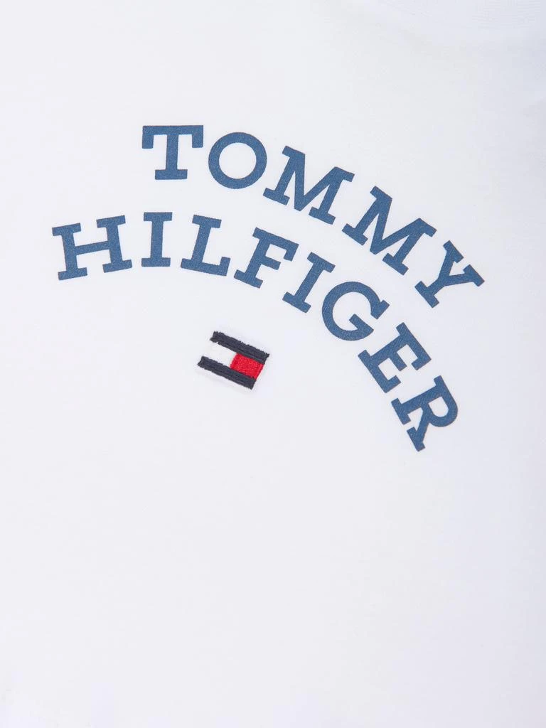 商品Tommy Hilfiger|Girls Logo Flag T-Shirt in White,价格¥196,第3张图片详细描述