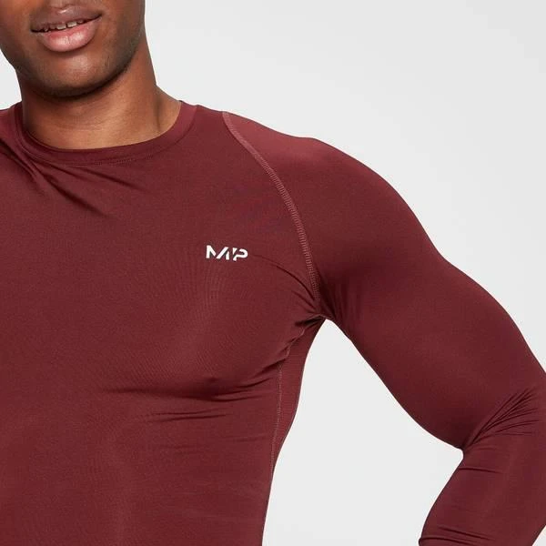 商品Myprotein|MP Men's Base Layer Long Sleeve Top - Merlot,价格¥204,第4张图片详细描述