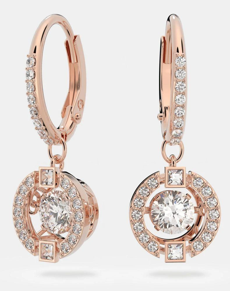 商品Swarovski|Swarovski sparkling dance drop earrings in rose-gold plated,价格¥1184,第1张图片